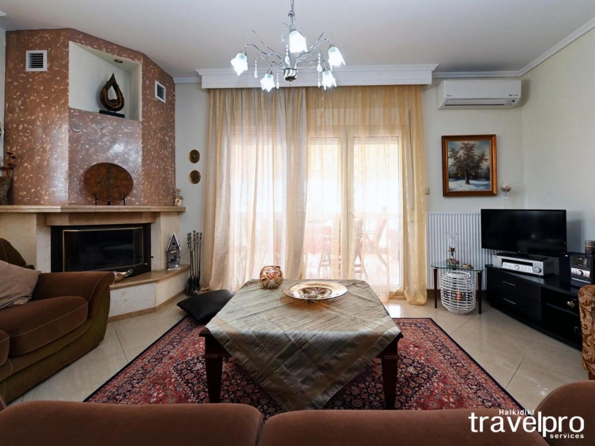 Villa Vangelis Néa Pláyia Exterior foto